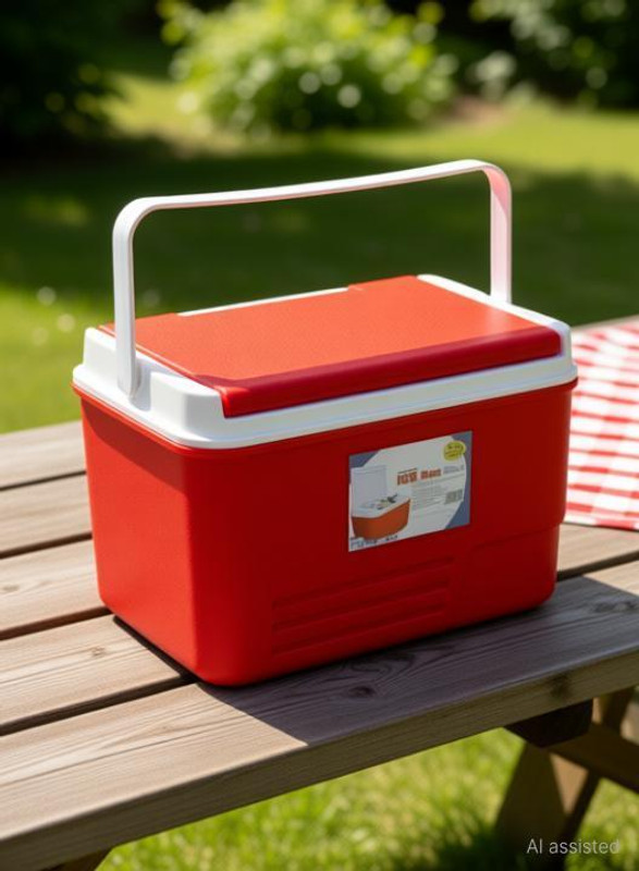 YASHODEEP PLASTIC insulated 6 ltr ice box (multicolor) 6 ltr ice box(Red, 6 L)