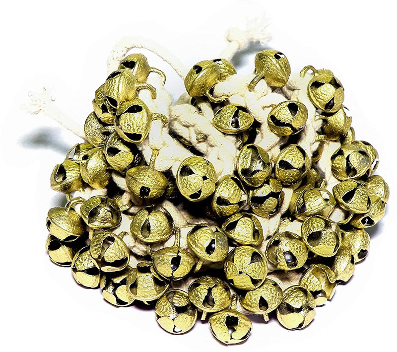 SHIVA SHV001-25+25 Ghungroo Bells(50 Pieces, 0.63 inch)