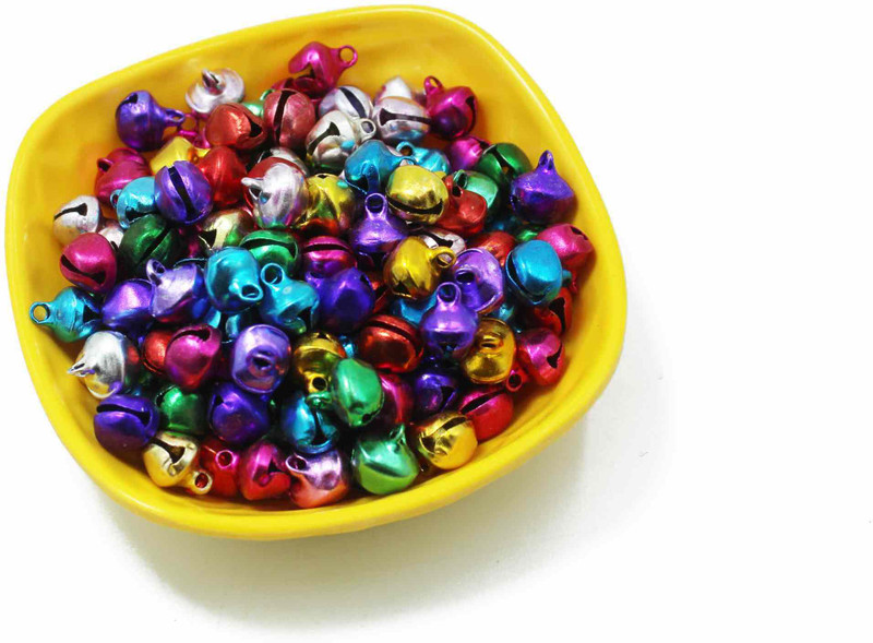Craft Affair Ghunghroo-8mm-Multi-P/o-20 Ghungroo Bells(20 Pieces, 0.31 inch)