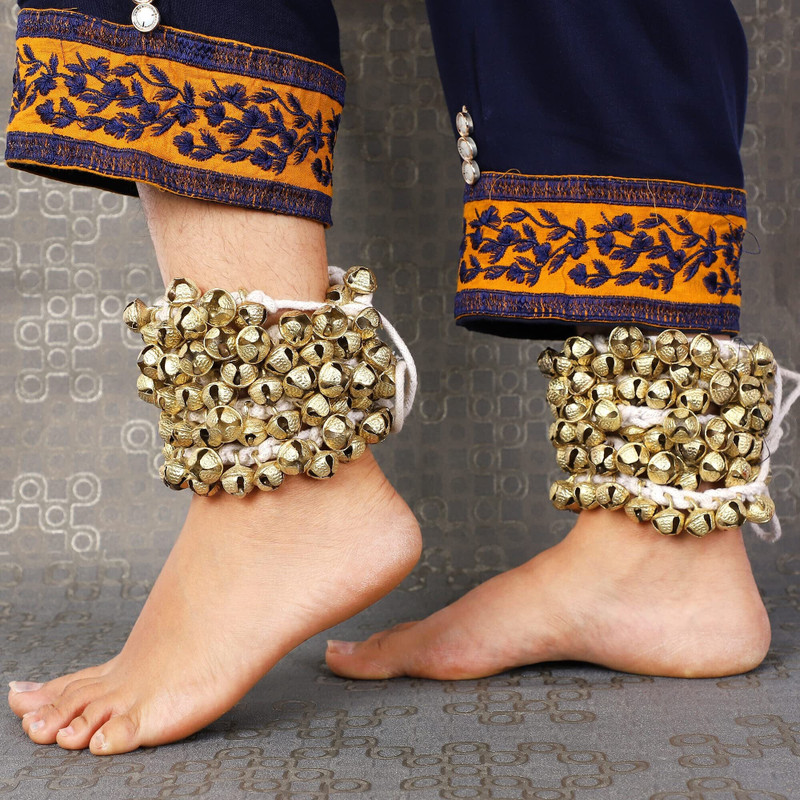 SKSM Kathak, Bharatanatyam, Odissi, Mohiniyattam, Satriya, Kuchipudi, Kathakali Ghungroo(200 Bells)