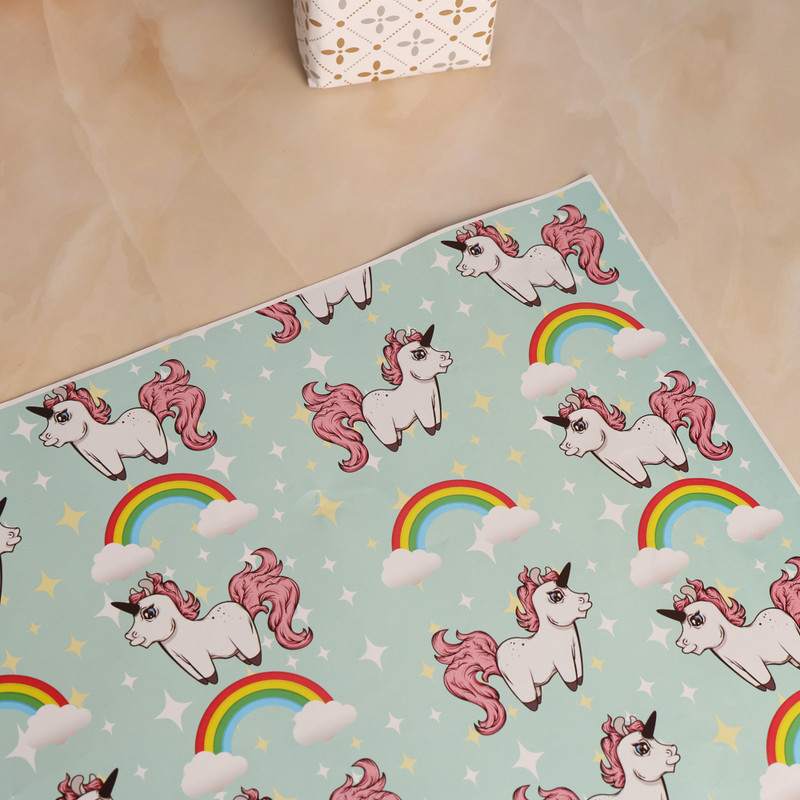 Vartanu Wrapping paper, Pack of 5 Paper Gift Wrapper(Multicolor)