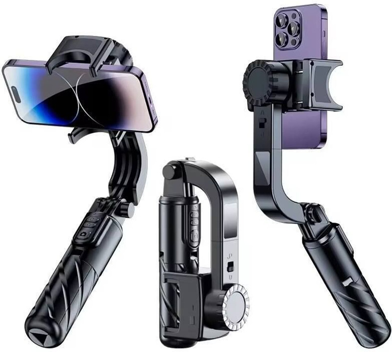 Hold up Gimbal for Smartphone Camera with Bluetooth Compatible Single Gimbal for Mobile(500 Grams)