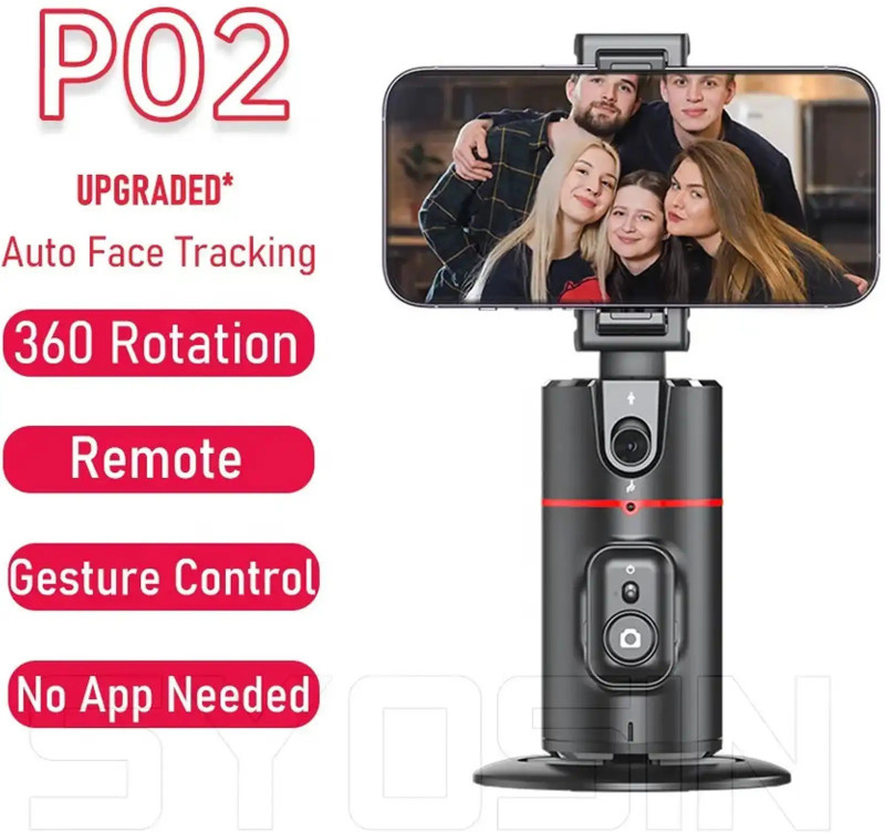 spellcell Portable Mobile Gimbal for Smooth Video Recording, Vlogging & Content Creation 2 Axis Gimbal for Mobile, Camera(580)