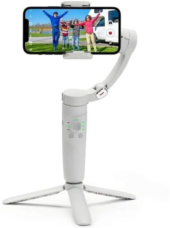 se hub M1 3-Axis Foldable Gimbal Stabilizer with AI Tracking, 2500mAh Battery for Vlogs 3 Axis Gimbal for Mobile(230)