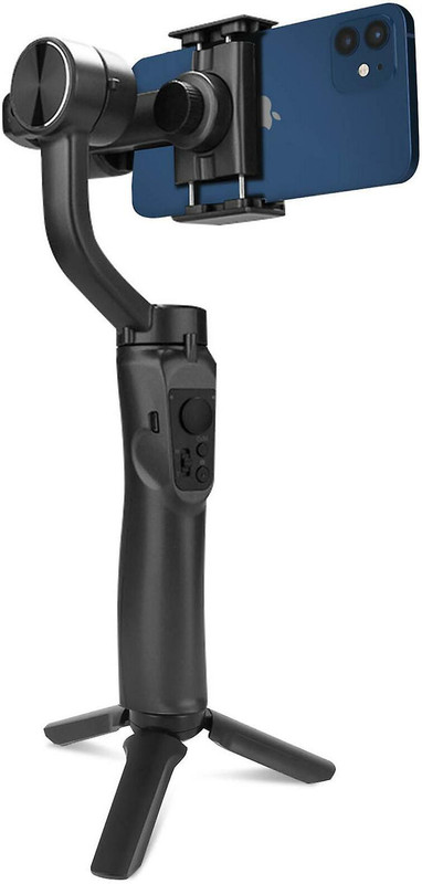TechKing Lightweight and Compact, Superior Stabilization, 3-Axis Gimbal Stabilizer 2 Axis Gimbal for Mobile(4.5)