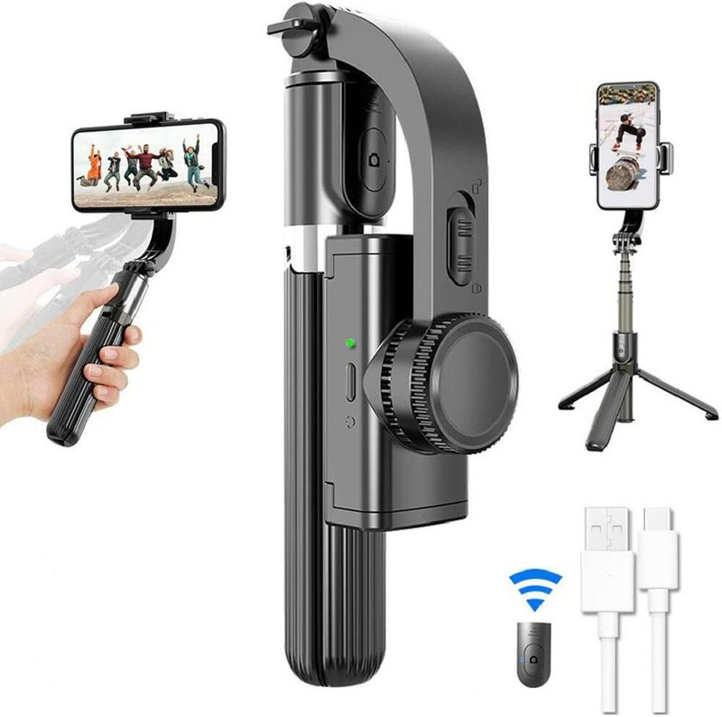 FITRIC Handheld 3-Axis Gimbal for Mobile Bluetooth Stabilizer for Vlogging & YouTube 3 Axis Gimbal for Camera, Mobile(1400)