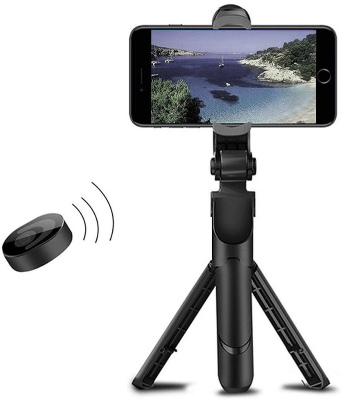 BYPOR Best Quality XT02 360-Degree Rotating Multi-Function Retractable Mobile Phone Selfie Stick 3 Axis Gimbal for Mobile(1000)