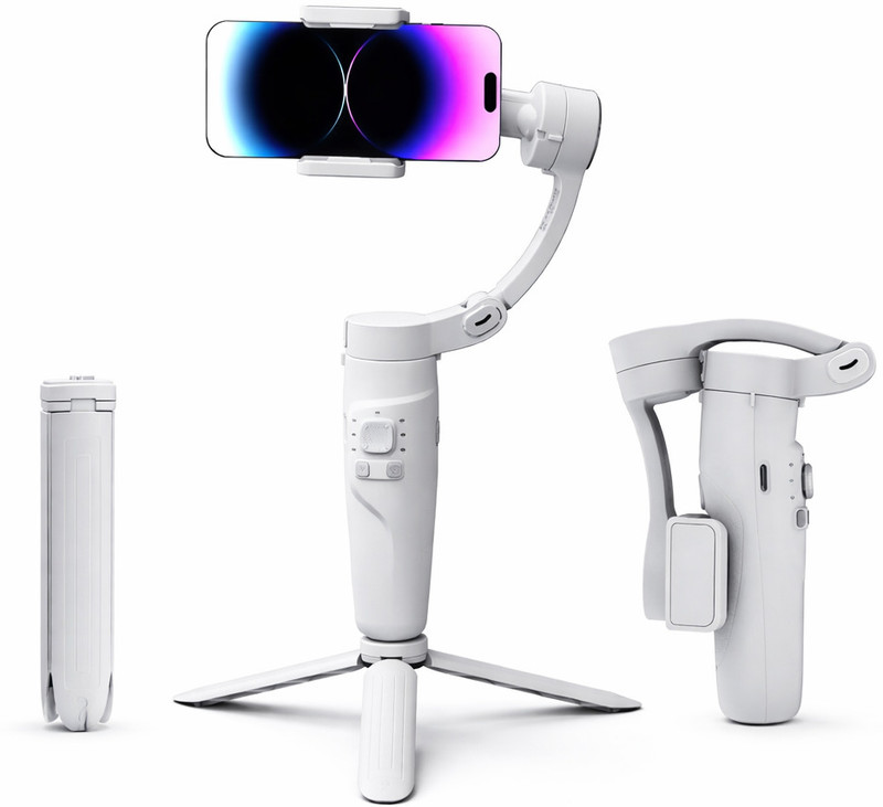 KAVANA M1 Axis Gimble for mobile & camera, vlogging gimble camera,gimbal for mobile 34 3 Axis Gimbal for Mobile, Camera(0.9)
