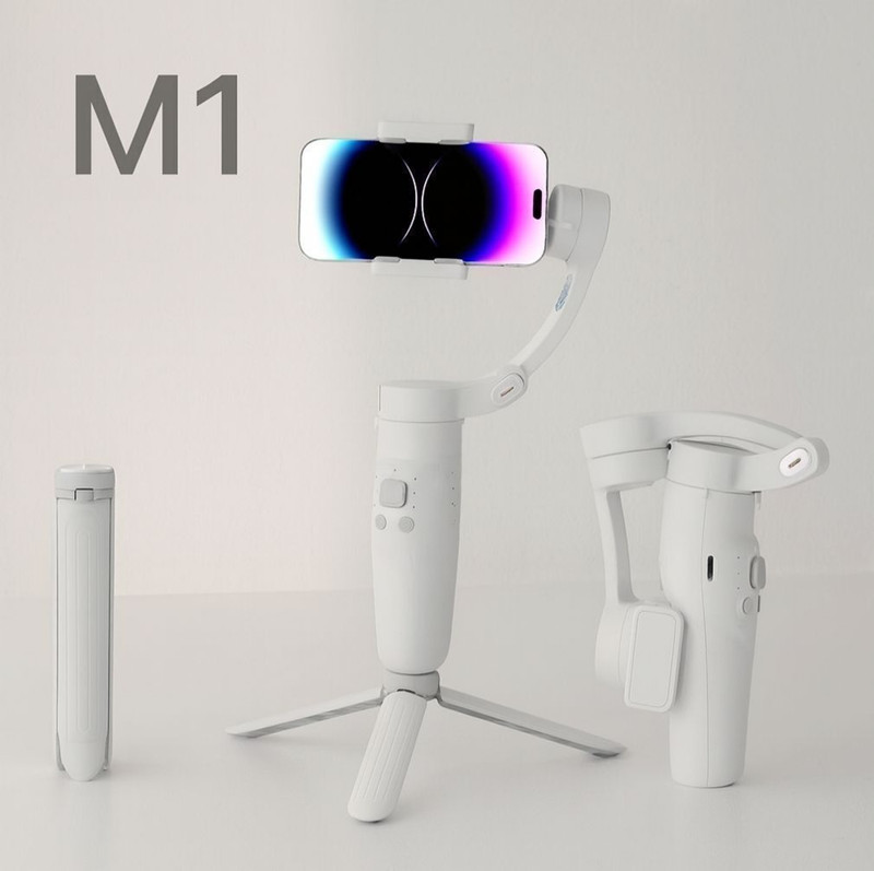 Ezerio M1 Gimbal Stabilizer with Auto Face Tracking & Selfie Stick 3 Axis Gimbal for Mobile(1)