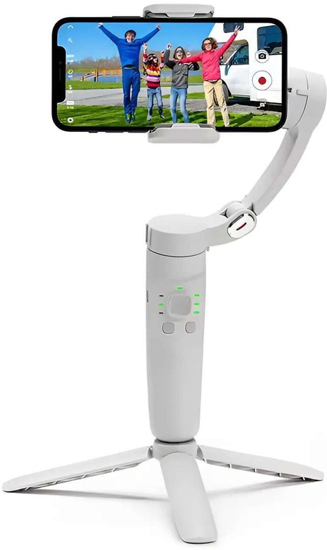 VellyinX M1 3-Axis Handheld Gimbal Stabilizer for Smartphones 3 Axis Gimbal for Mobile(125 gram)