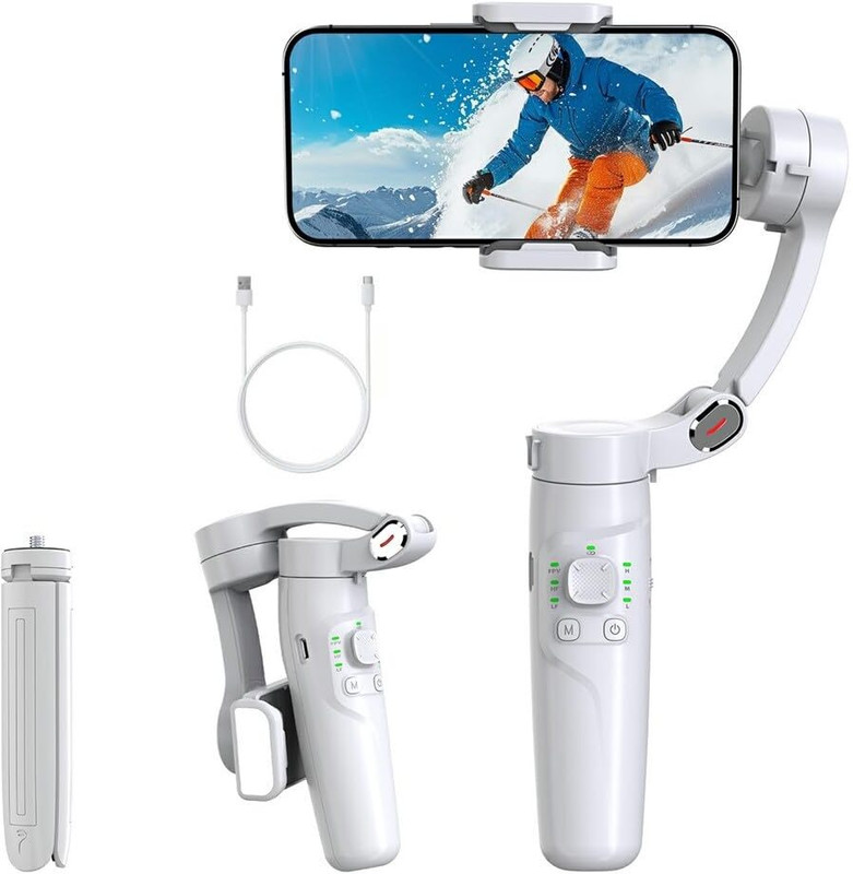 SanDeK FN-HJF5 3 Axis Gimbal for Mobile(Up to 280 grams)