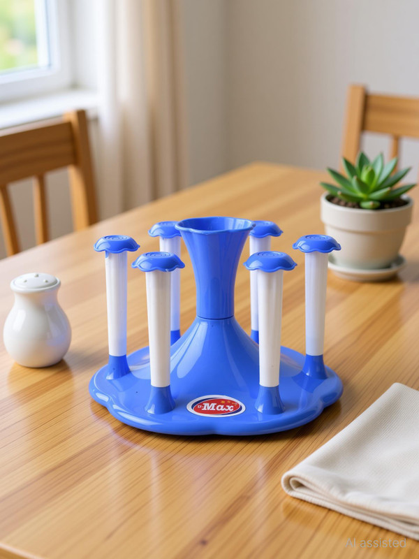 SAS G-Stand Super Blue Plastic Glass Holder