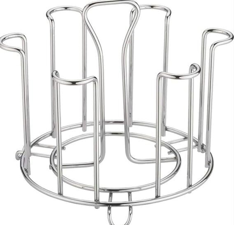 Wiretail Stainless Steel Glass Holder Stand Glass Drying Rack Stand Stainless Steel Glass Holder