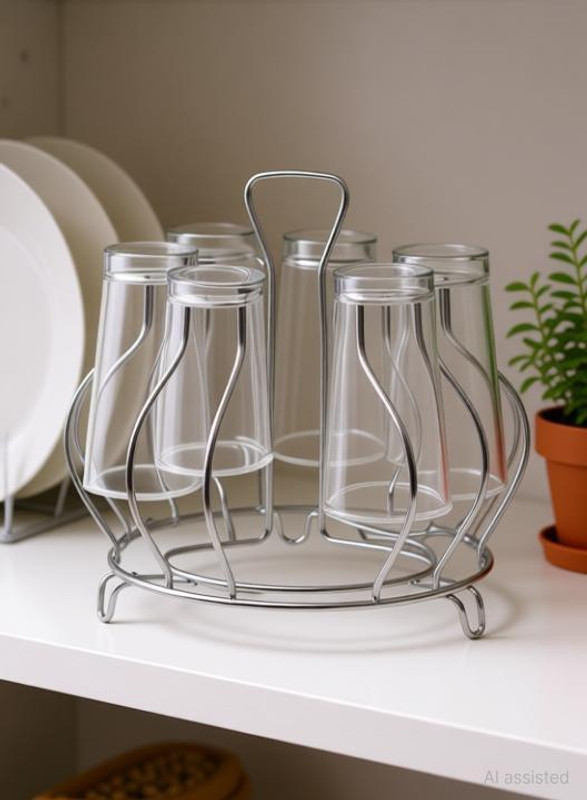 ABHYAANT ENTERPRISE AE02 Stainless Steel Glass Holder