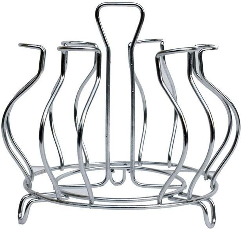 Darshak Heavy stainless steel Glass stand Stainless Steel Glass Holder