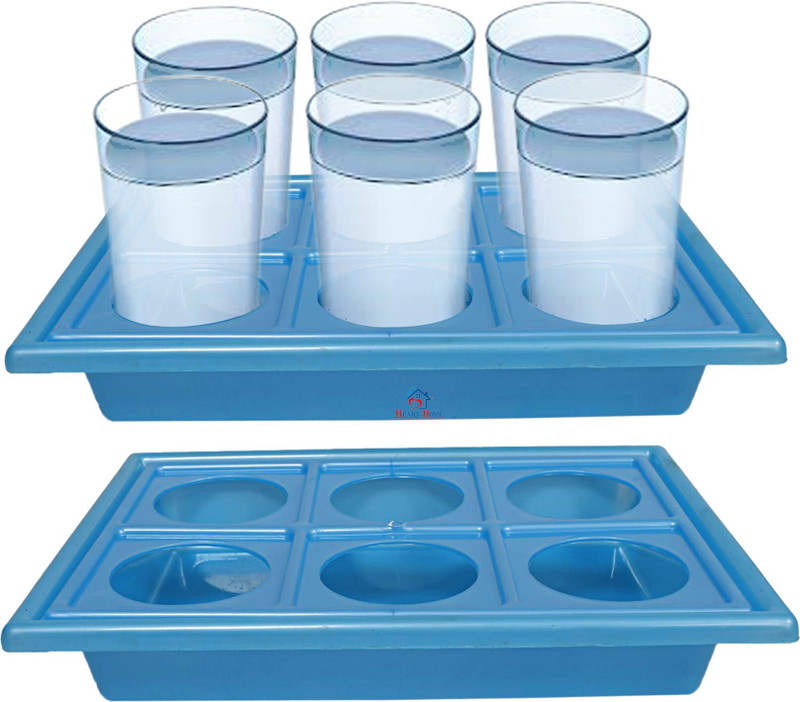 Heart Home HS_36_HEARTH018600 Plastic Glass Holder