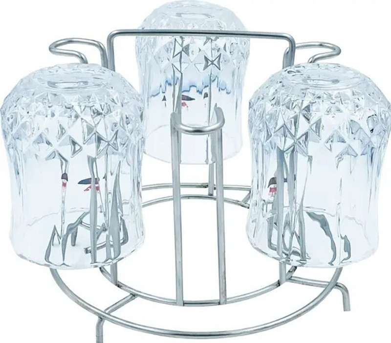 Wiretail Round Glass Holders Stand Pack Of 1 Stainless Steel Glass Holder