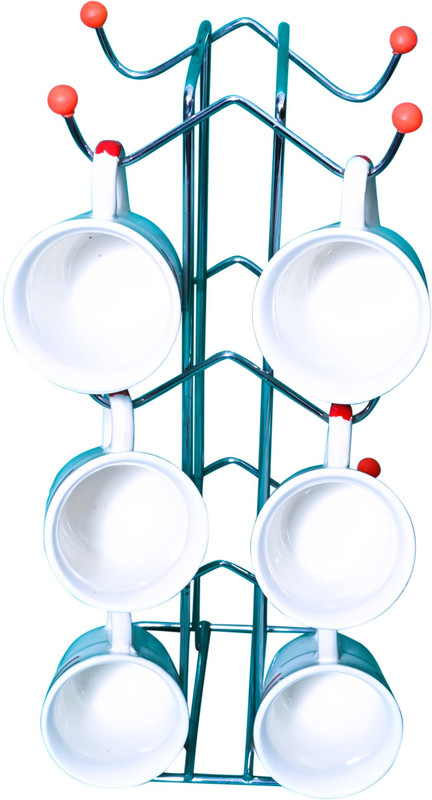 AADIENTERPRISES Stainless Steel Big Size, Coffee and Tea Mug Holder Stainless Steel Utility Rack