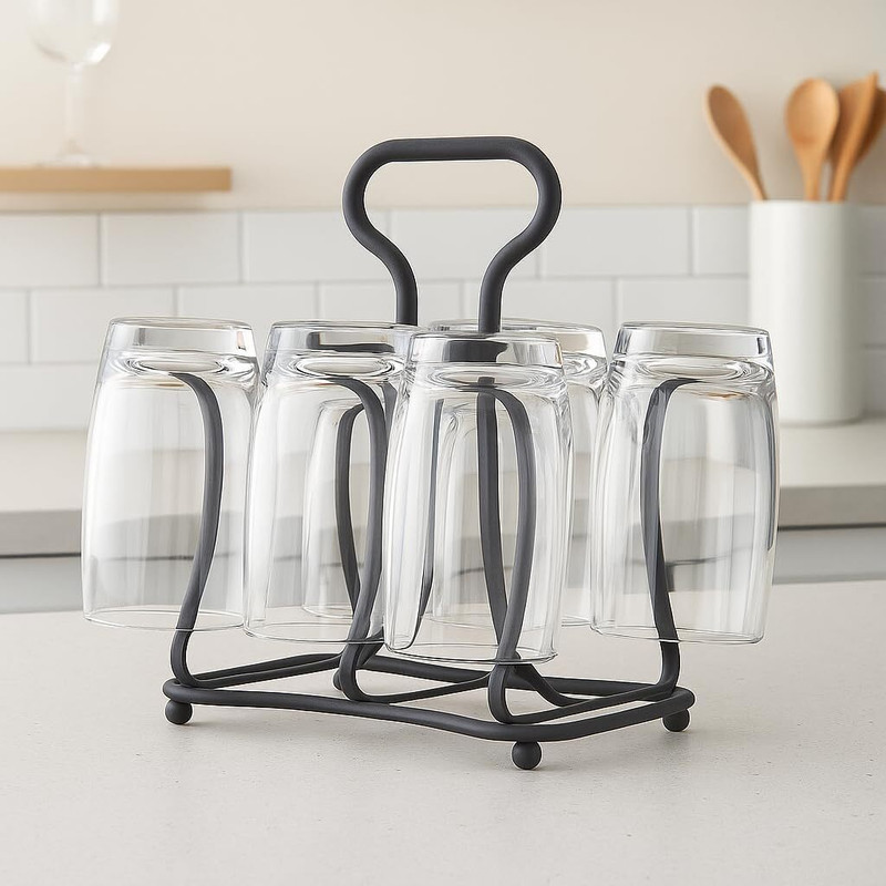 Loom Earth 031344 Iron Glass Holder