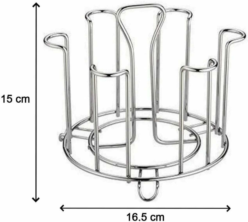 waritteil 102 Stainless Steel Glass Holder