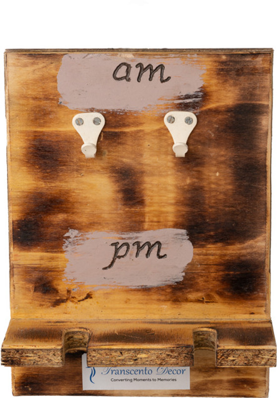 Transcento Decor 0074 Wooden Glass Holder