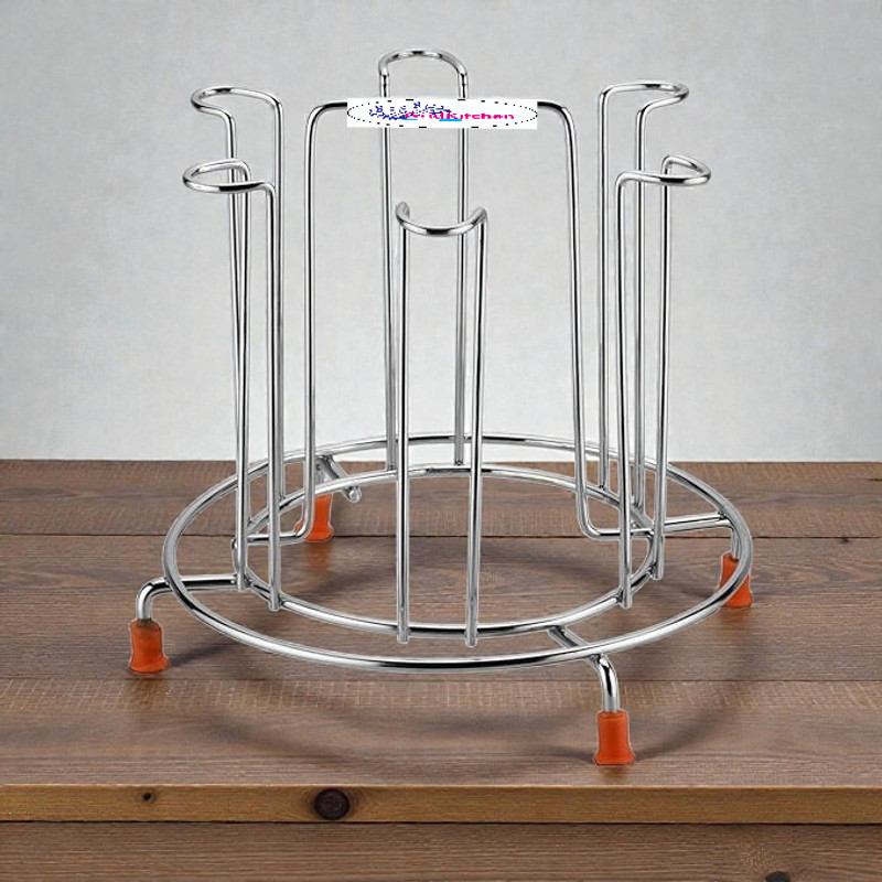 TDO DO Stainless Steel Glass Stand Holder Stainless Steel Glass Holder