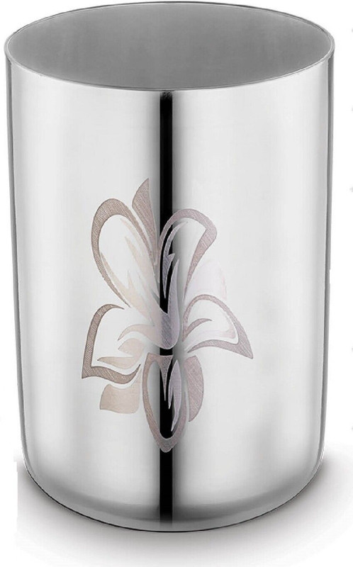 Classic Essentials CE-01 Glass Water/Juice Glass(250 ml, Steel, Silver)