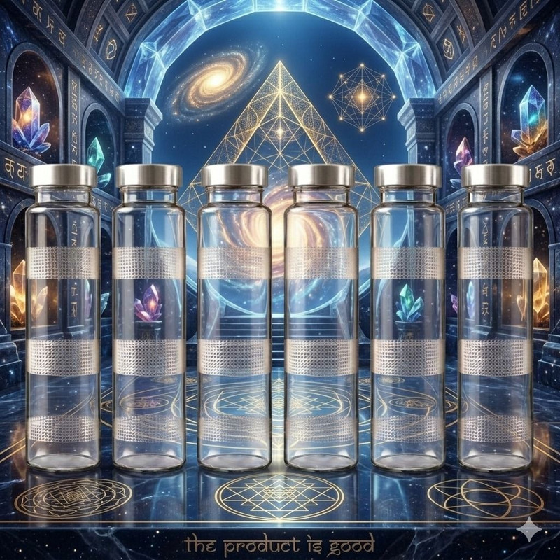 Aurora Radiant (Pack of 6) bottle glass 01 Glass Water/Juice Glass(750750 ml, Glass, White)