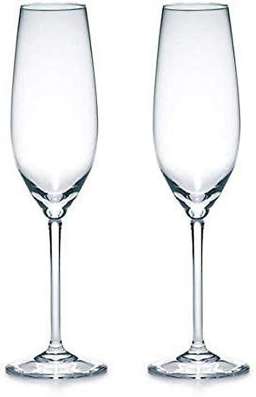New Town (Pack of 2) 2 WINE Glass Whisky Glass(220 ml, Glass, Clear)