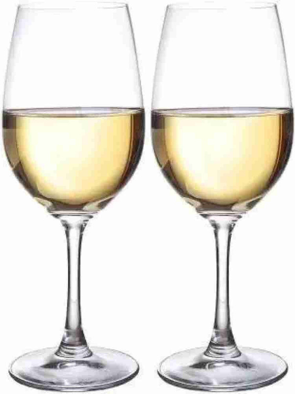 Convoke (Pack of 2) Wine Glass Glass Set (400 ml, Glass) Glass Set Beer Glass(400 ml, Glass, Clear)