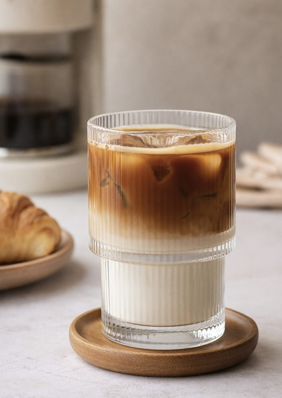 FLORAL Step Liner Juice, Coffee, Whiskey Glass Glass Set Water/Juice Glass(200 ml, Glass, Clear)