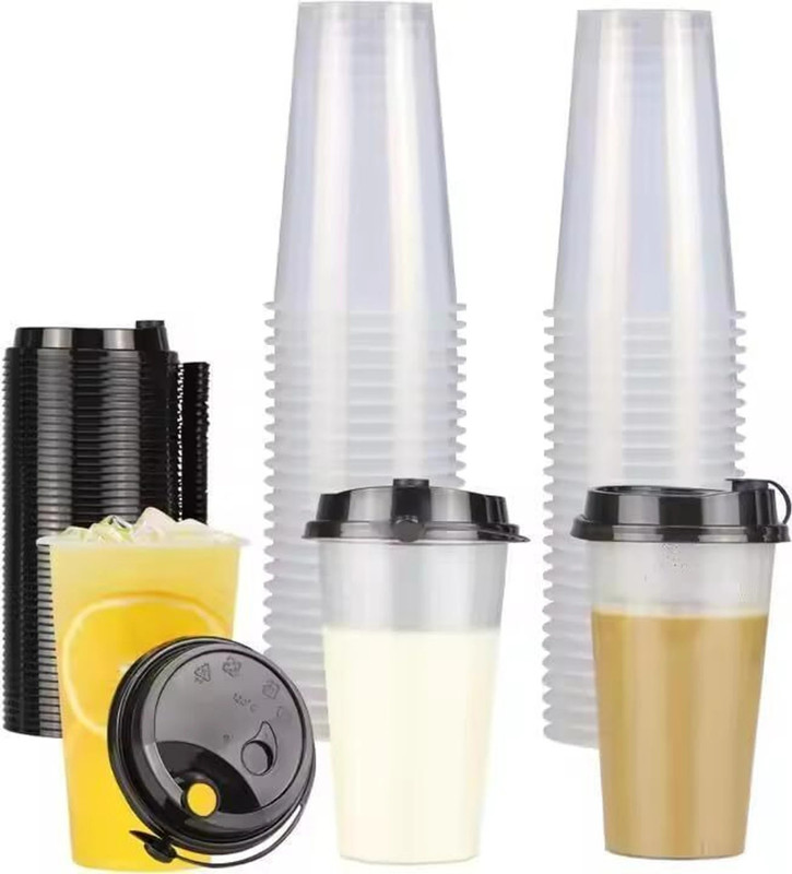 SattvaHub (Pack of 25) SH-300ML-25 Glass Water/Juice Glass(300 ml, Plastic, Clear)