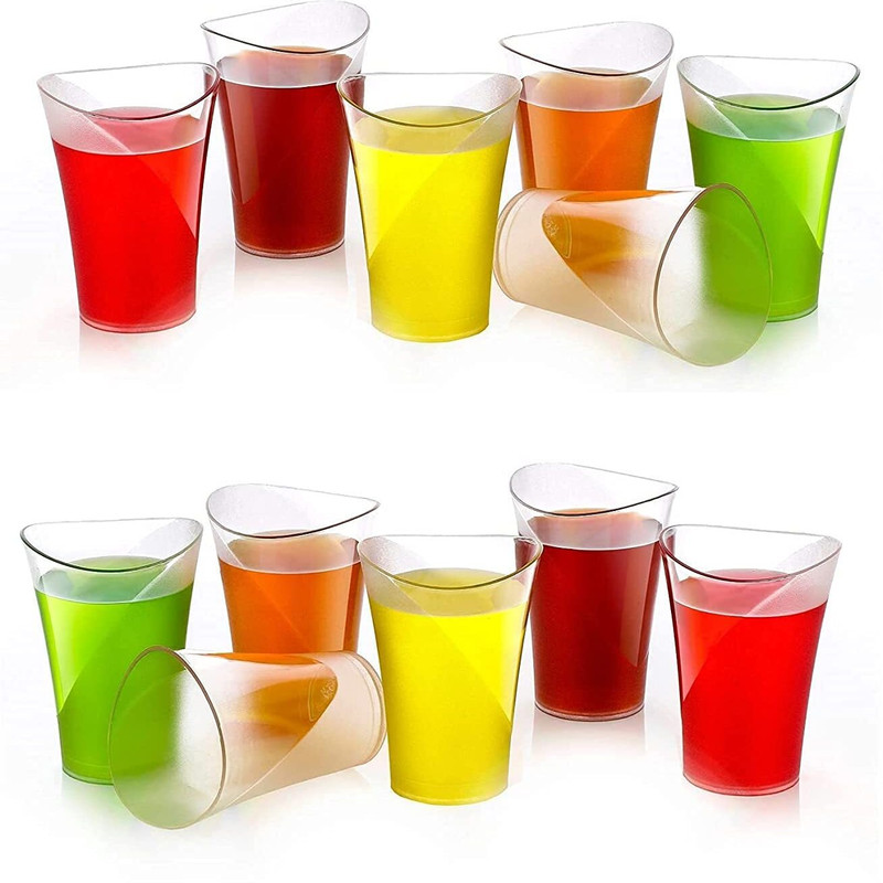 BELLERBIRD (Pack of 12) Premiums Quality Beverages Glass Set Water/Juice Glass(250 ml, Plastic, White)