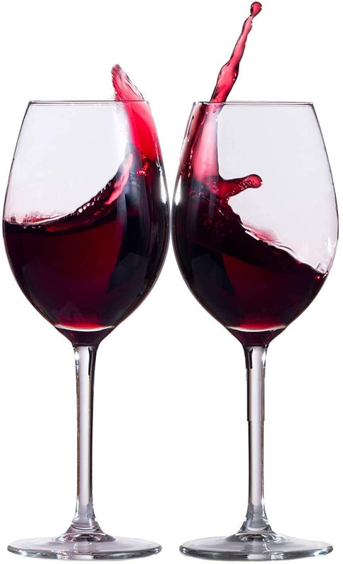 Rosefinch (Pack of 2) 3057 wine- 2 pcs Glass Wine Glass(310 ml, Glass, Clear)