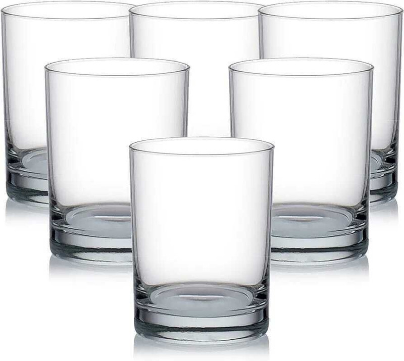 PKMSHO (Pack of 6) 6pcs(BM8090) Glass Set Cocktail Glass(315 ml, Glass, Clear)