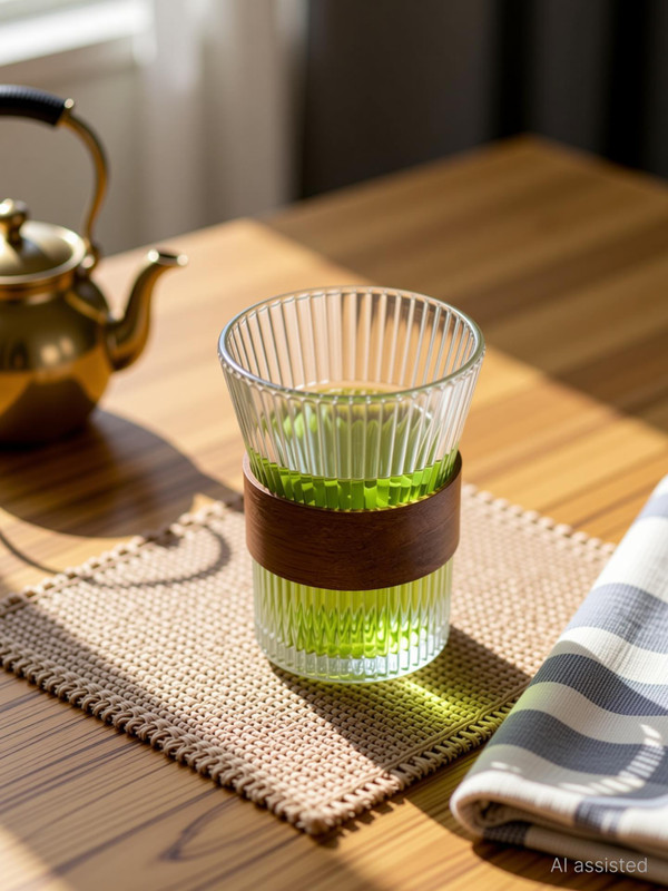Flipkart SmartBuy Traditional Indian Cutting Chai /Tea Style Experience Set Glass Set Juice Glass Glass Wine Glass(330 ml, Glass, Clear)