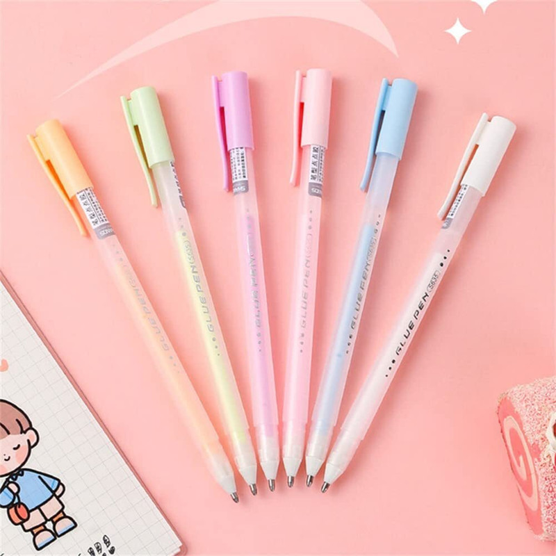 53 Arts Quick Drying Color Glue Stick High Viscosity Dispensing Supplies Pen Glue(25 ml)
