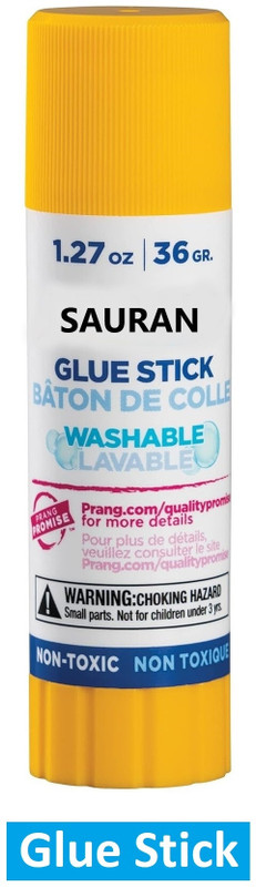 Sauran Pack of 6 Glue Stick Glue(48 ml)