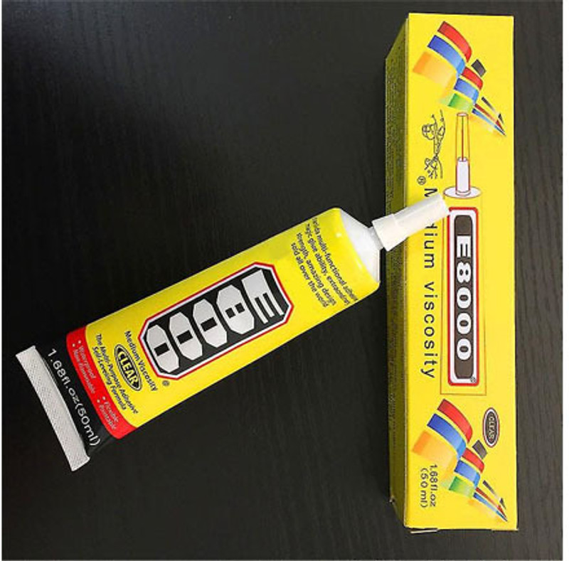 Epax Clothes E8000 Glue 50ml Epoxy Resine Clear Adhesive Glue(50 ml)