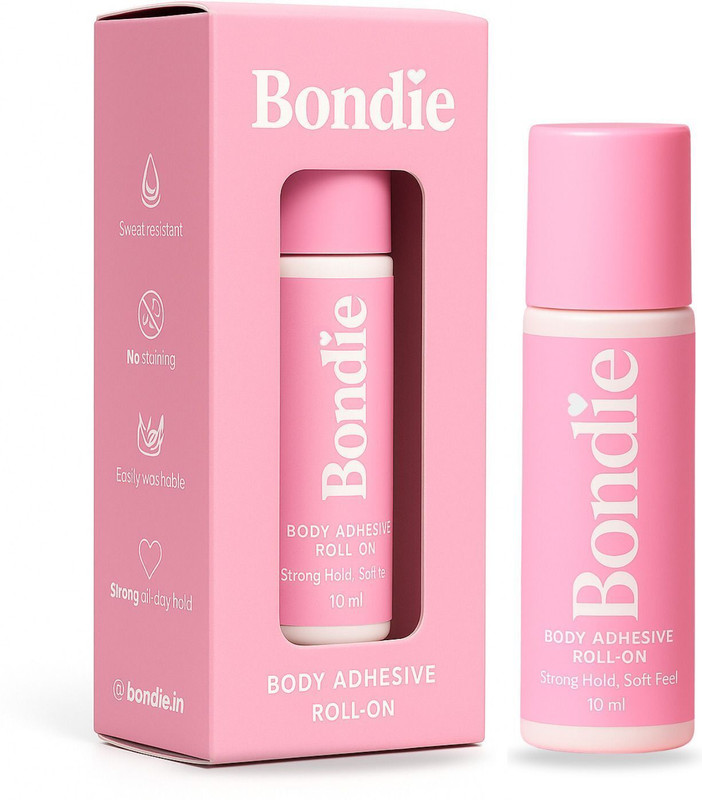 knh mart Body Glue Roll-On for Clothes | Stick Clothes Glue(10 ml)
