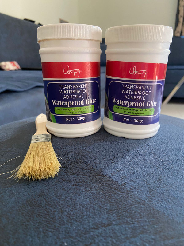 glueadhesi All Problem 1 Solution Waterproof Transparent Crack Seal Glue with brush (300 g) Glue(300 ml)