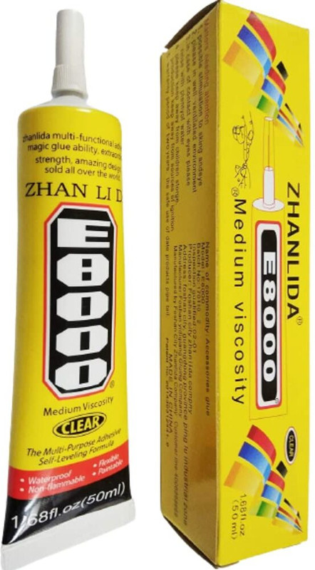 Epax E-8000 Transparent Glue Adhesive Glue(50 ml)