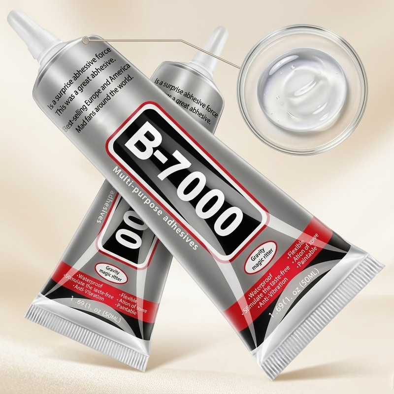 MOBDESK B7000 Adhesive Dual Combo Strong Glue for Phone Repair Waterproof Glue(50 ml)