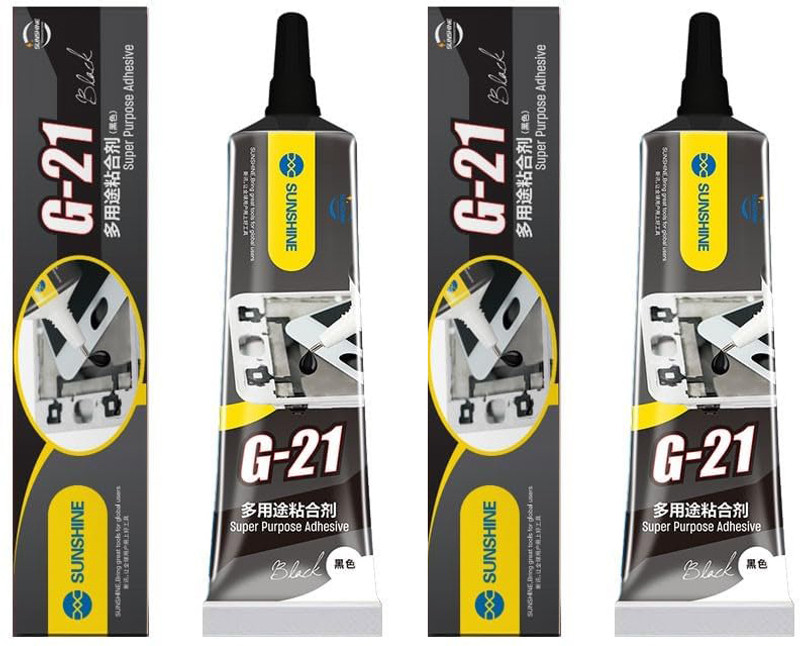 aNONBASICS G-21 Super Purpose Adhesive Glue, Black, Multipurpose for Mobile 50ML 2Pc Glue(100 ml)