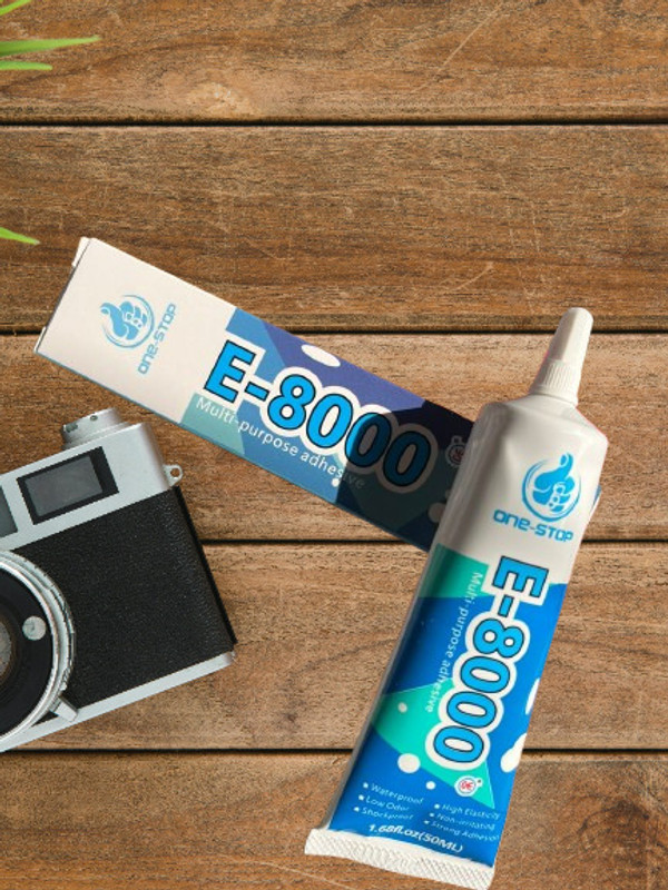Epax E8000 - Glue For All Purpose Repair Glue For Mobiles, Jewelry, Shoes and More Glue(50 ml)