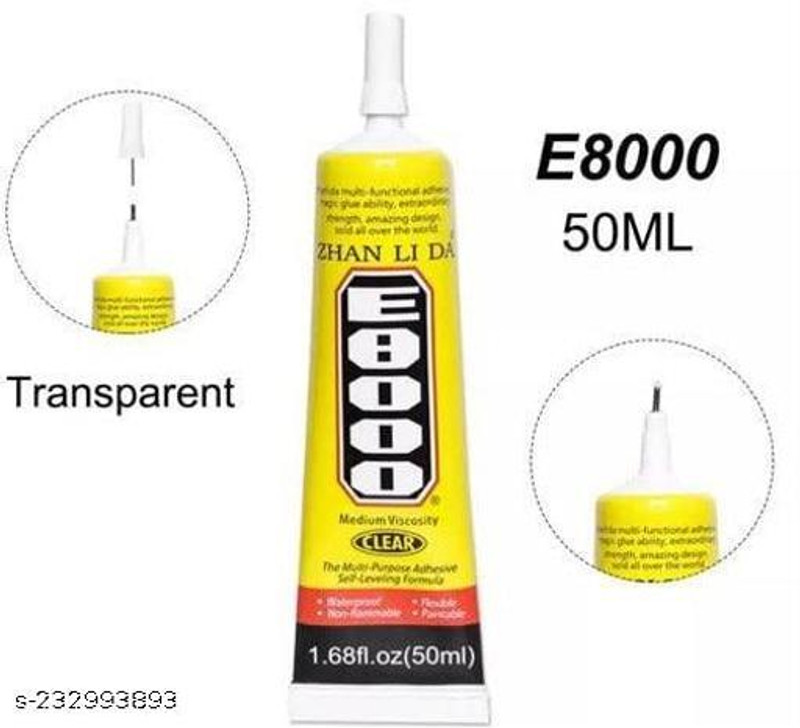 Epax E8000 Adhesive transparent Glue(50 ml)
