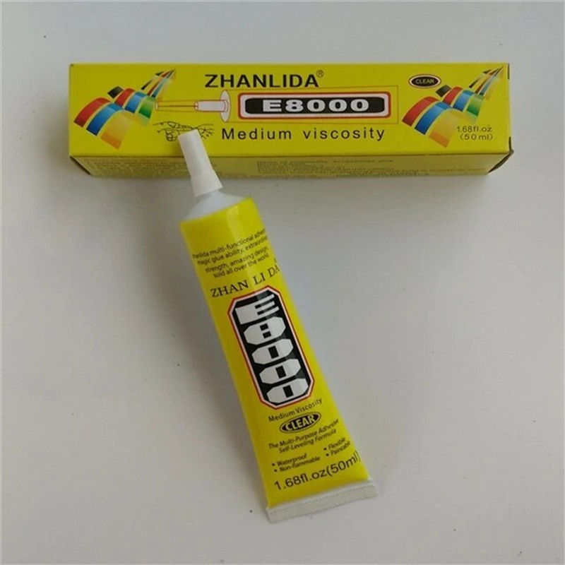 Epax E8000 multi-purpose Jewellery Diy Crafts Phone Screen Glue(50 ml)