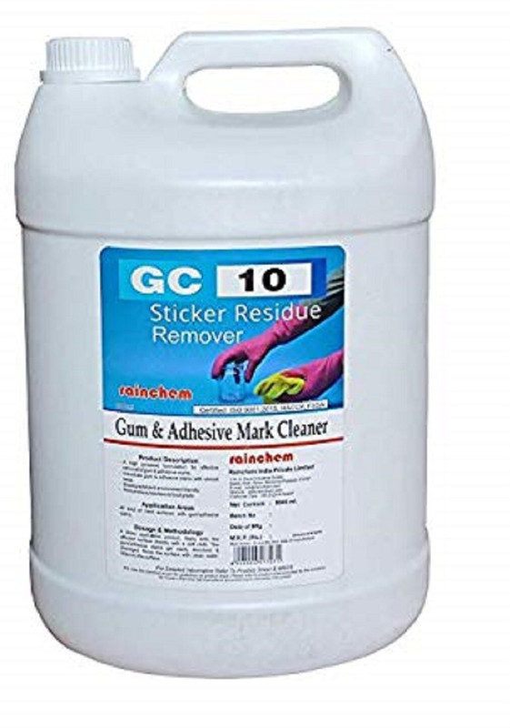 Rainchem Sticker Remover Removes Sticker Glue Residue Tar and Smear Marks Glue(5000 ml)
