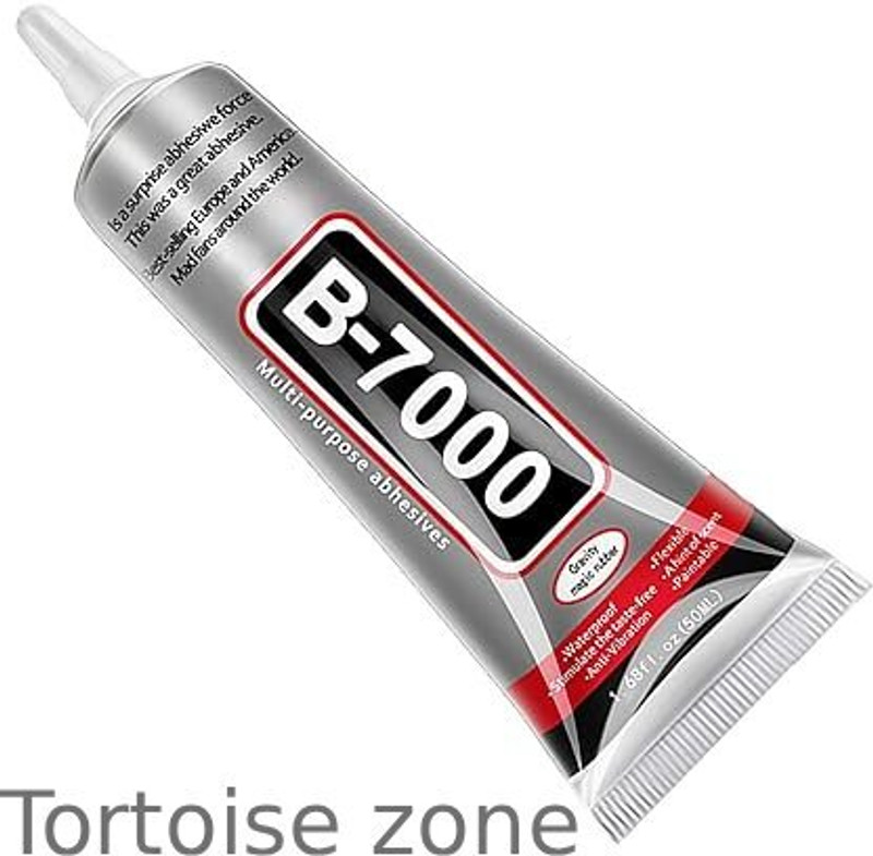 Tortoise zone B-7000 | Multi-Purpose Adhesive Glue – Ideal | Transparent Glue Glue(50 ml)