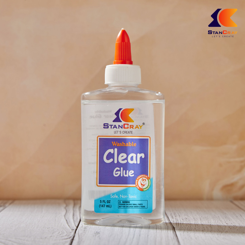 STANCRAY Safe Non-Toxic Washable Clear Glue Transparent Adhesive for ART & CRAFT Glue(147 ml)